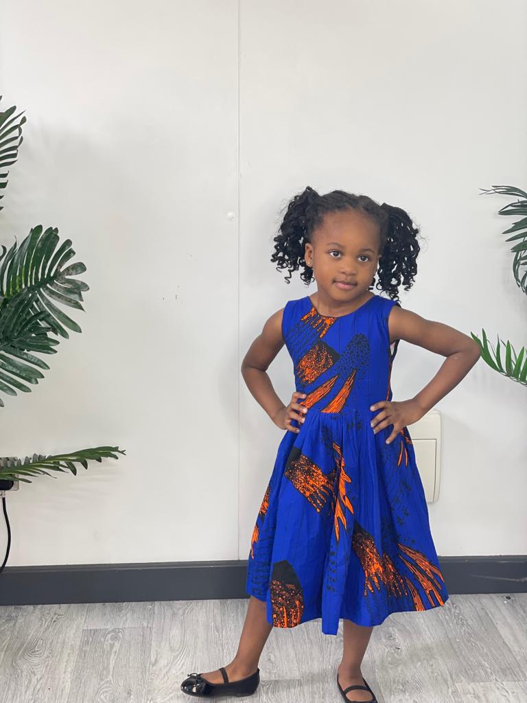 kids dresses Alisha Ankara girls dress