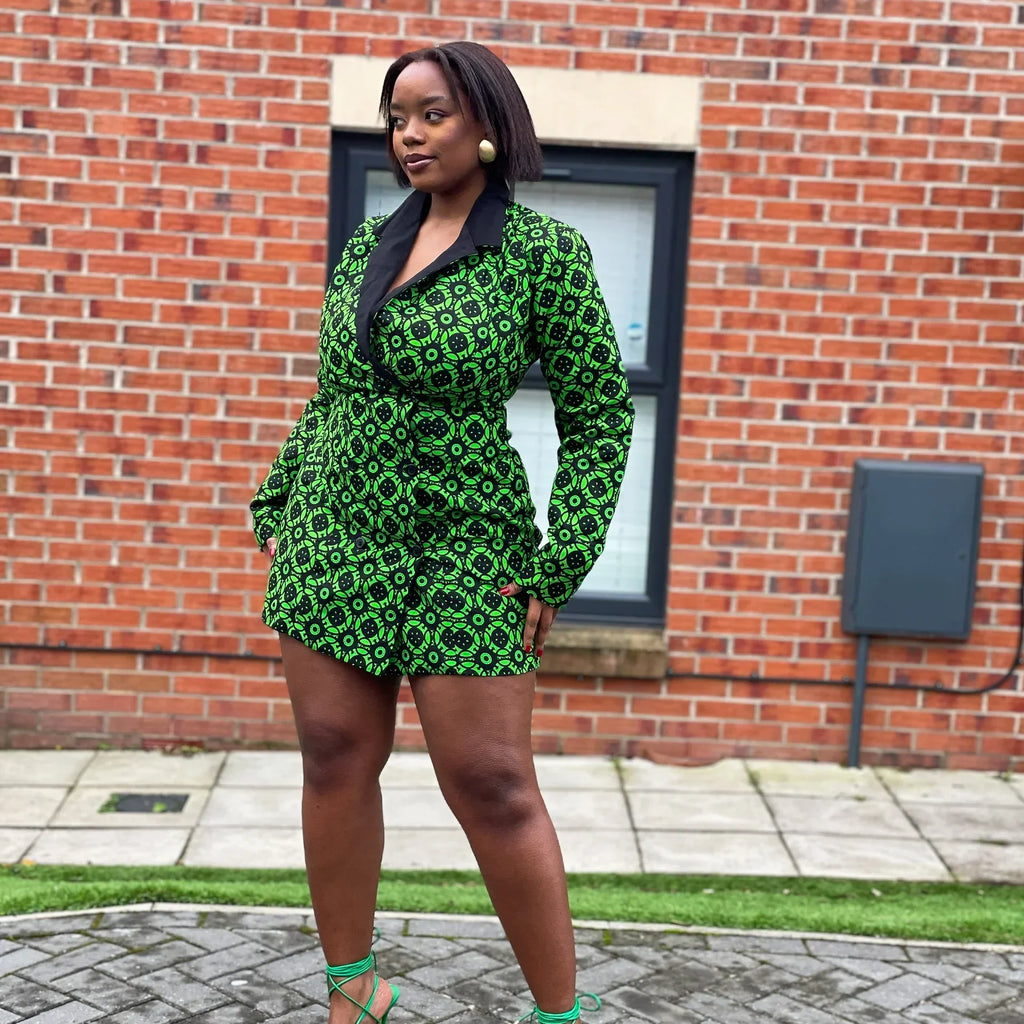 ankara peplum patterned ankara skirt and blouse