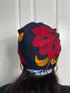 Mfon Blue and Red HeadWrap/Scarf