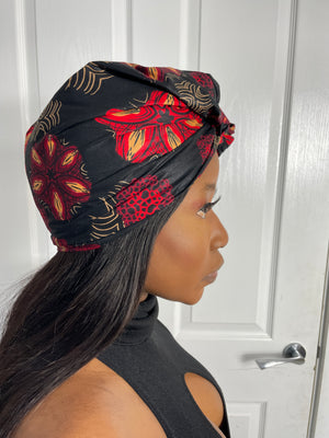 Adire headwrap