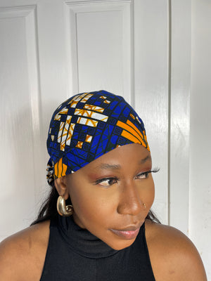 Blue Diamond Headwrap