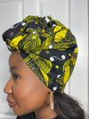 Zinati Orange Ankara Headwrap/Scarf