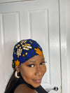 Blue Diamond Headwrap