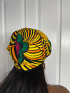 Tutu Yellow and Green Ankara Headwrap/Scarf