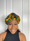 Tutu Yellow and Green Ankara Headwrap/Scarf