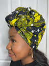 Zinati Orange Ankara Headwrap/Scarf