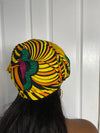 Tutu Yellow and Green Ankara Headwrap/Scarf