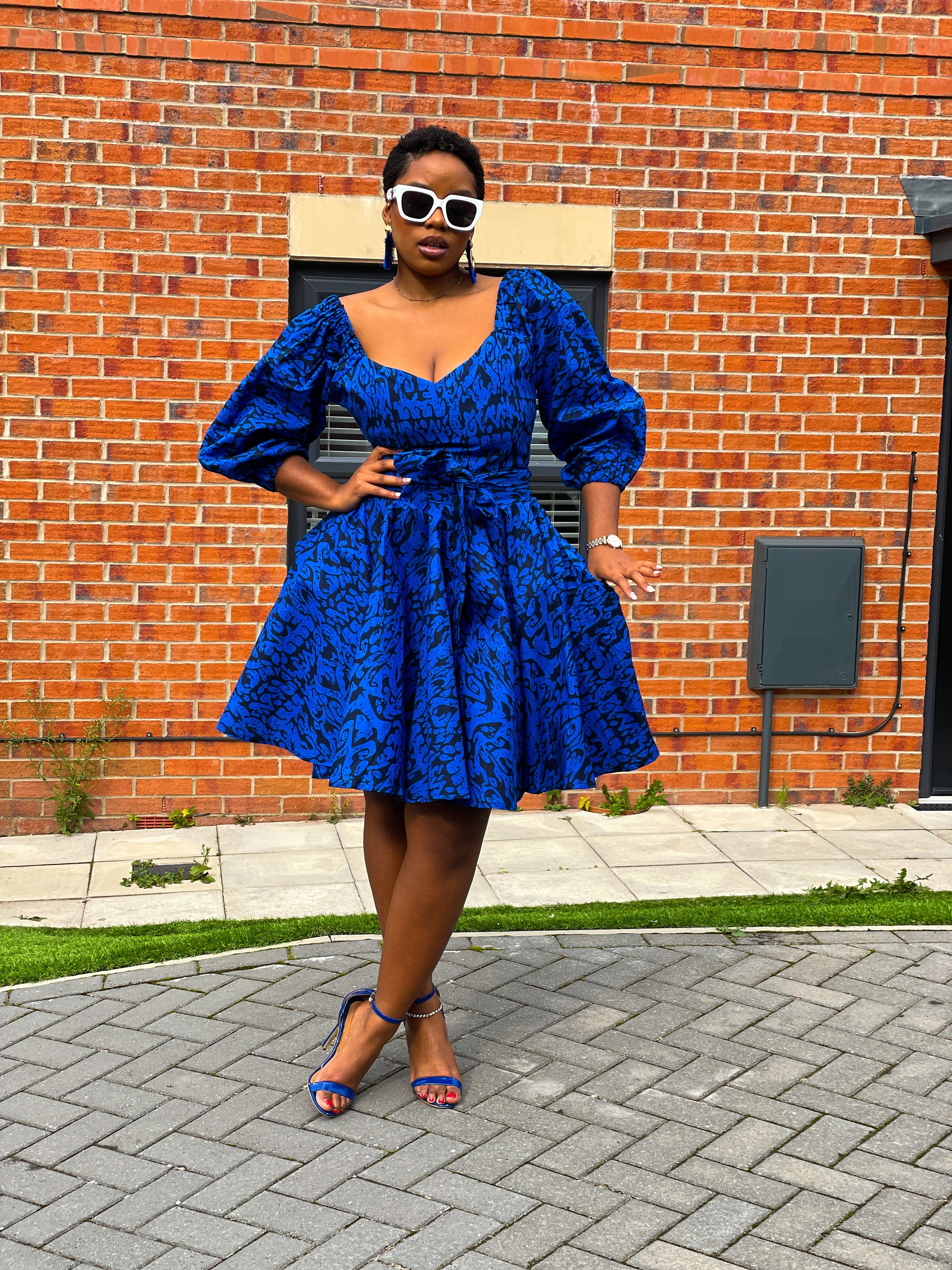 Bianca Ankara Midi Dress