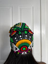 Juliana Yellow and Green Multicolored Ankara Headwrap/Scarf