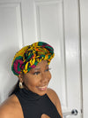 Tutu Yellow and Green Ankara Headwrap/Scarf
