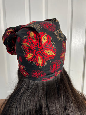 Adire headwrap