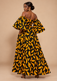 Niah Maxi Off shoulder dress