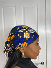 Blue Diamond Headwrap