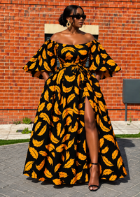 Niah Maxi Off shoulder dress