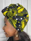 Zinati Orange Ankara Headwrap/Scarf