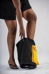 Banu Cargo Trouser | Black and Yellow
