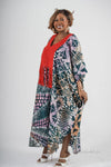 Ewaife Adire Bubu| Multi Ccolor Print
