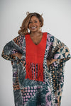 Ewaife Adire Bubu| Multi Ccolor Print