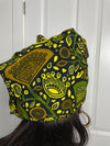 Abiba Green Ankara Headwrap/scarf