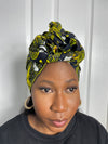 Zinati Orange Ankara Headwrap/Scarf