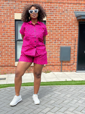 Angela High Waisted Shorts
