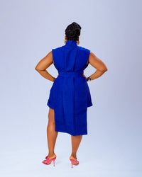 Banke Top | Blue and Pink Aṣọ Òkè