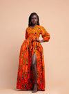 Customer Custom Order for Toni  and Annette Ankara Off shoulder Maxi Dress