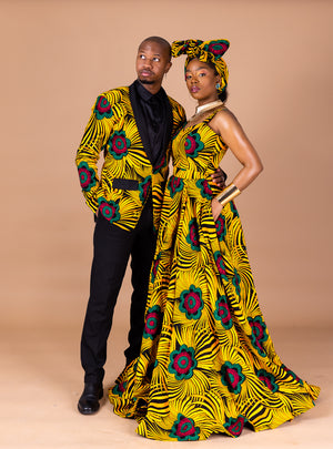 Tunde Ankara Men Blazer