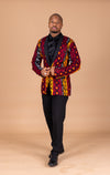 Chinedu Ankara Men Blazer