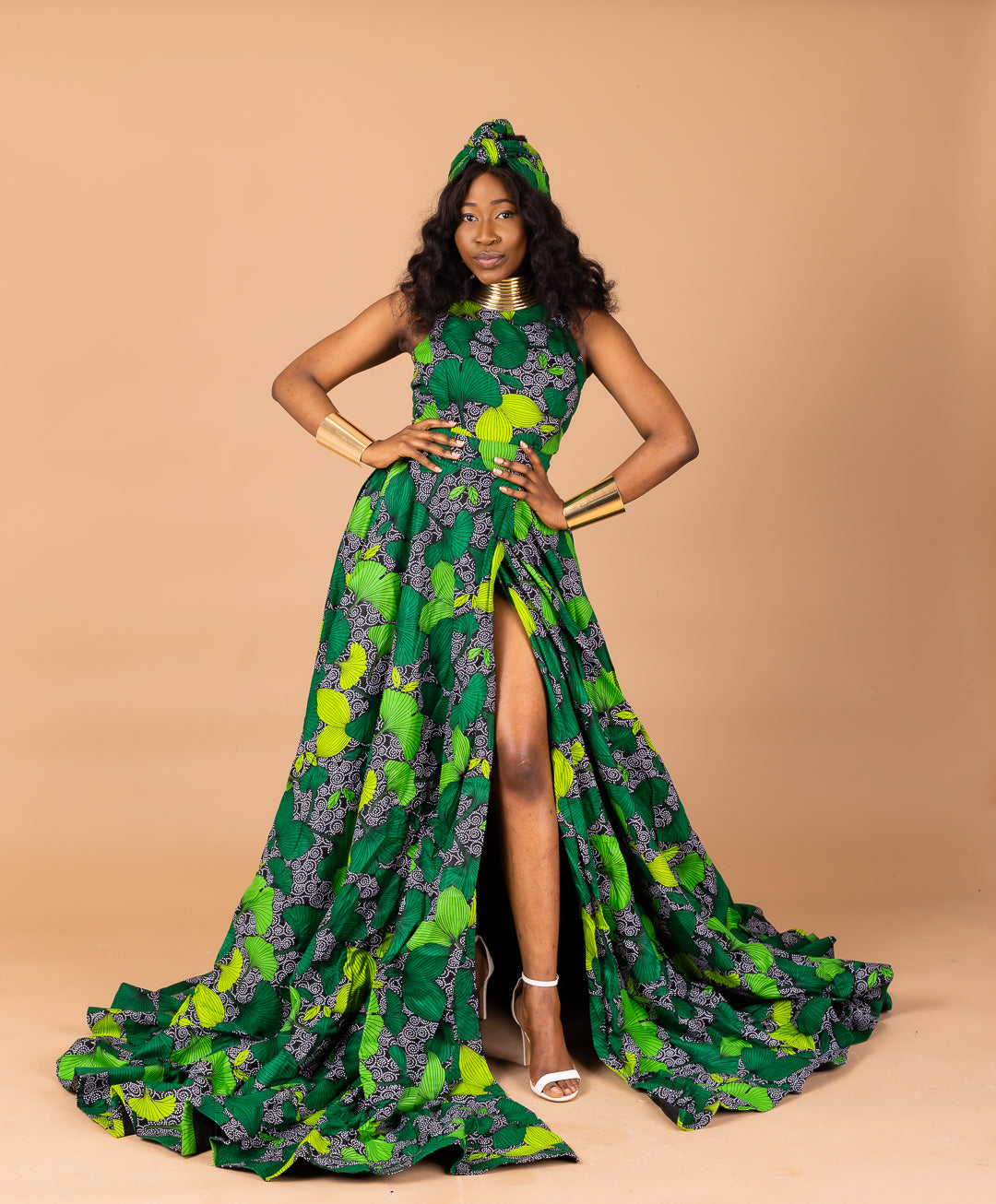 Custom Uduak Maxi dress