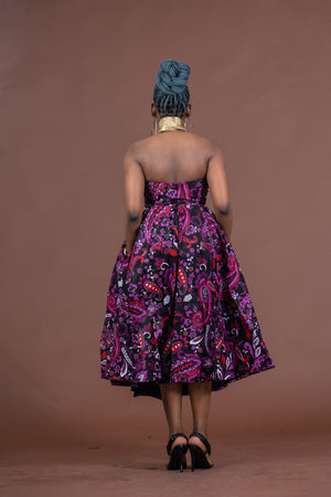 Toyosi Strapless Midaxi Dress