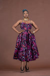 Toyosi Strapless Midaxi Dress