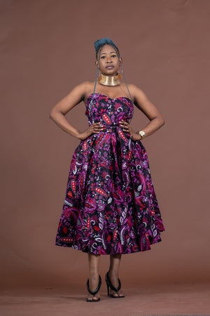 Toyosi Strapless Midaxi Dress