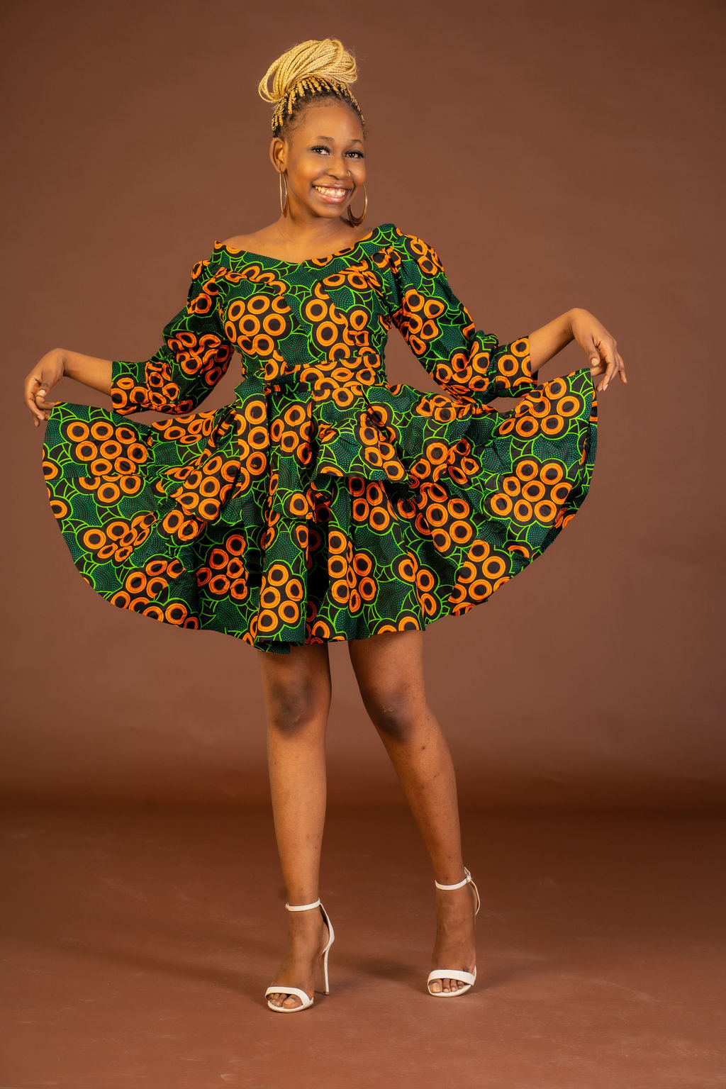 Flare Dress Ankara Styles African Flare Dress Styles Abigail
