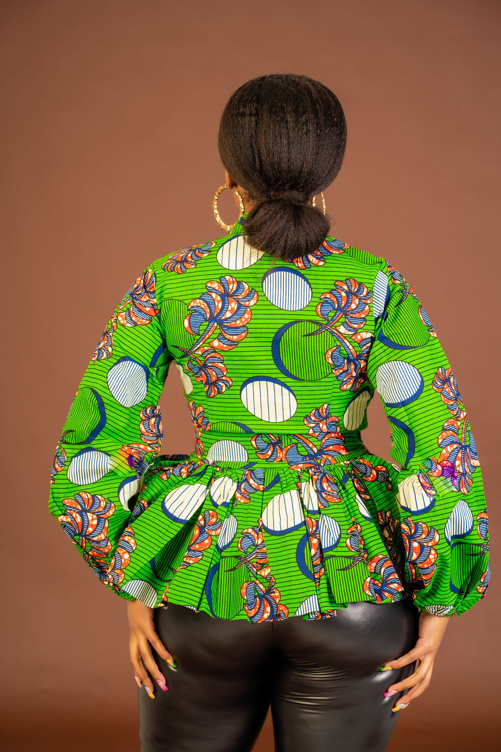 Peplum Ankara Latest Skirt And Blouse For Ladies African Print