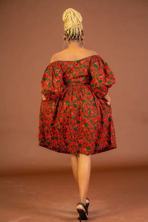 Sifon Midi Dress