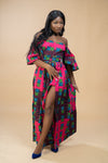 Tolu Off shoulder Maxi Dress