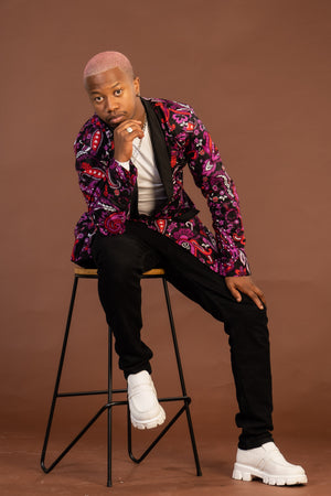 Tucker Ankara Men Blazer