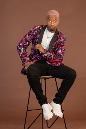 Tucker Ankara Men Blazer