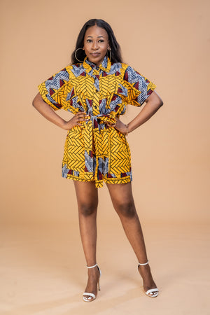 Rosa Ankara playsuit