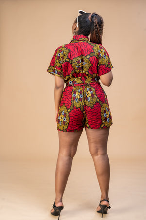 Regina Ankara playsuit