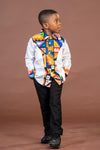 Tobit Mixed Print Boy Shirt