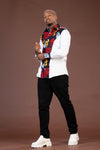 Trey Mixed Print Men Shirt