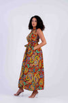 Micah Ankara Maxi Dress | African Print