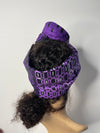 Alice Ankara  headwrap/scarf | Purple African Print