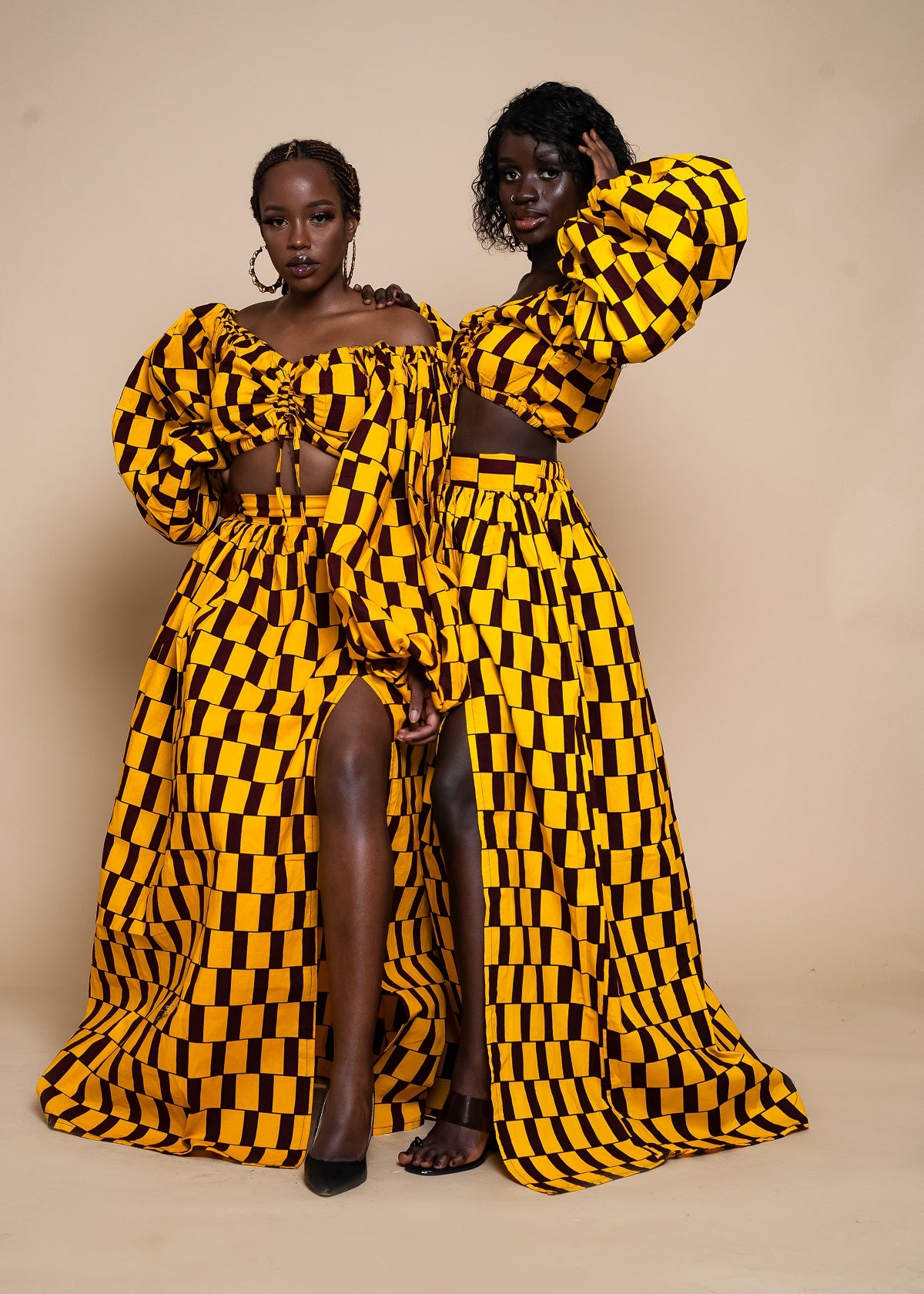 Abby Maxi Skirt | Yellow Maxi Skirt
