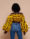 Abby crop top | Yellow Crop Top