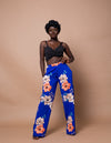 Anie Blue High waisted Trouser