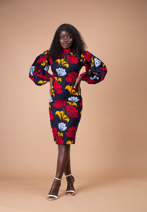 Mfon Midi Pencil Dress