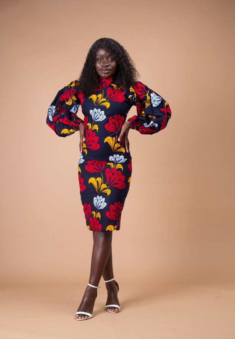Mfon Midi Pencil Dress